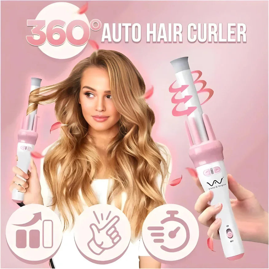 Automatic 360° Hair Curler