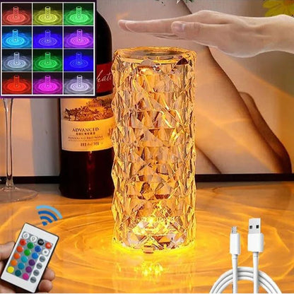 Diamond Crystal Lamp