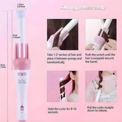 Automatic 360° Hair Curler