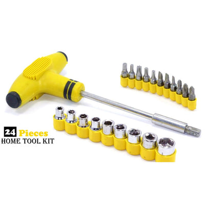 T-Tool Branded Kit Of 24 Screw Driver