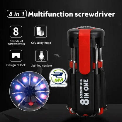 8 in 1 Screw Driver Screwdriver Tool