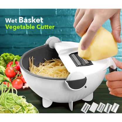 Multifunction Vegetable Cutter With Drain