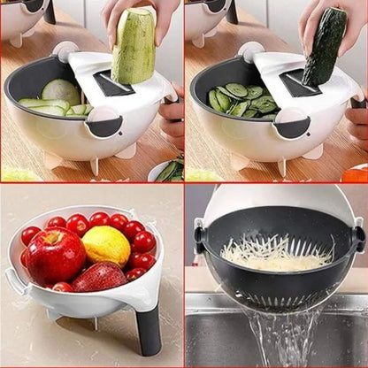 Multifunction Vegetable Cutter With Drain