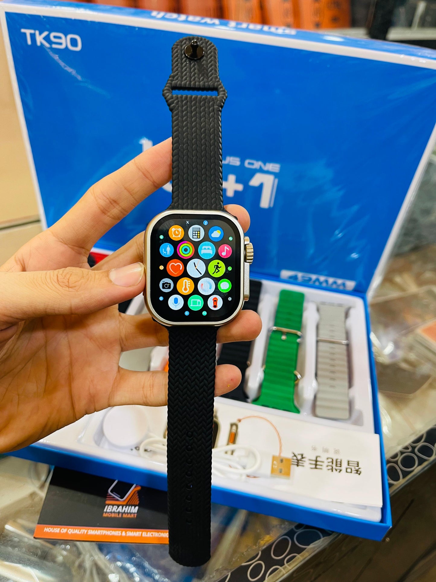 TK90 10 in 1 Smart Watch