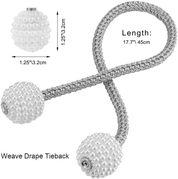 Magnetic Tieback Curtains Holder