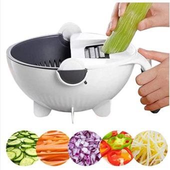 Multifunction Vegetable Cutter With Drain