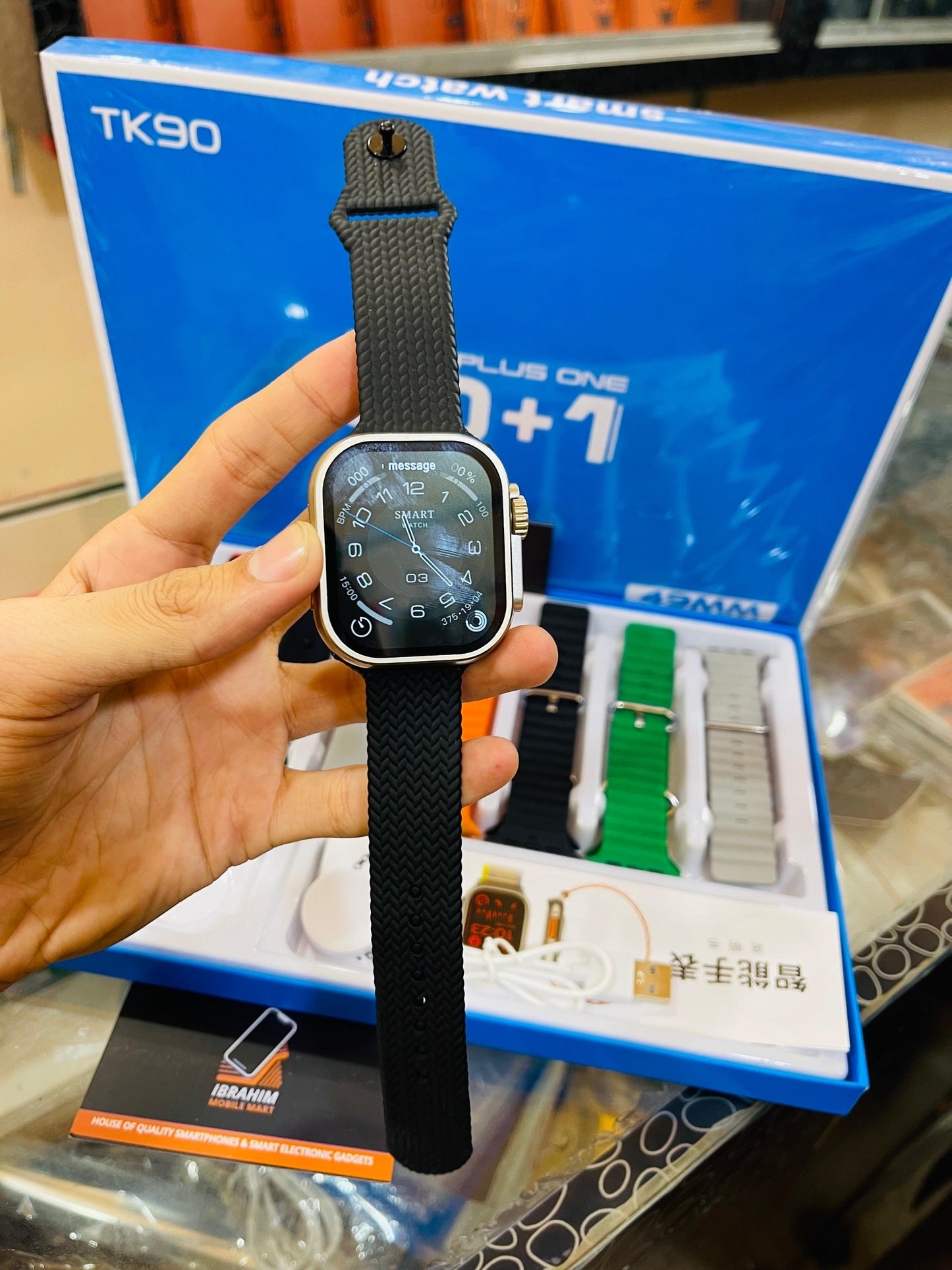 TK90 10 in 1 Smart Watch