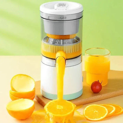 Orange Portable Electric Juicer