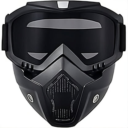 2 in 1 Motorcycle Helmet Goggles