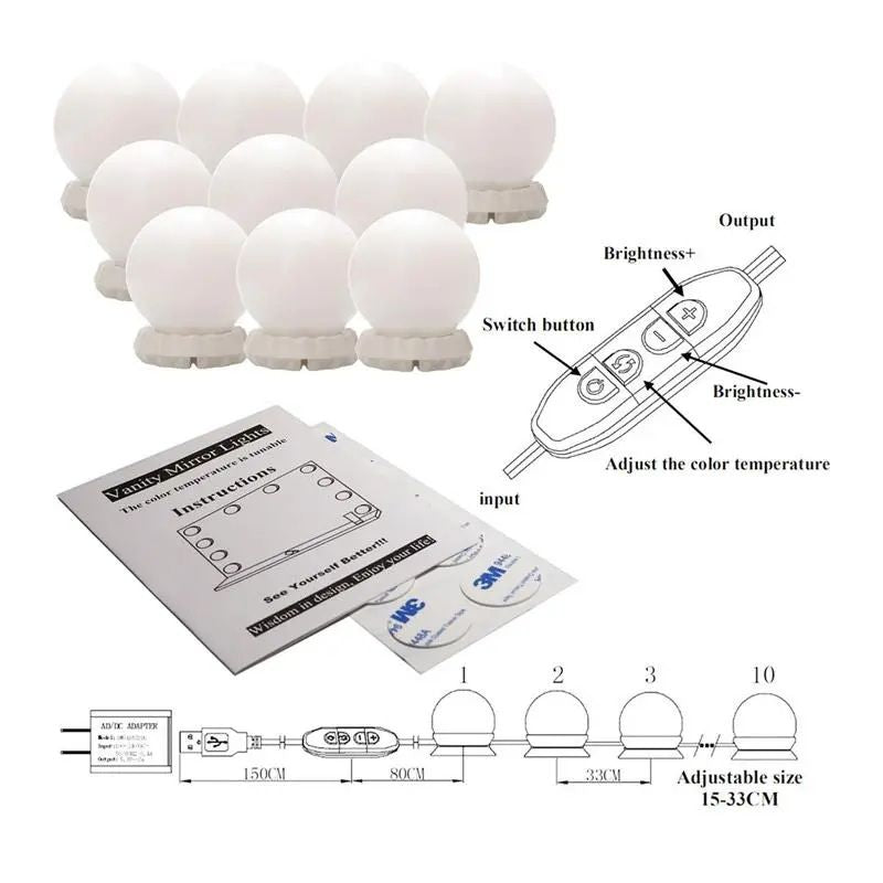 Mirror LED Bulbs for Makeup Mirror